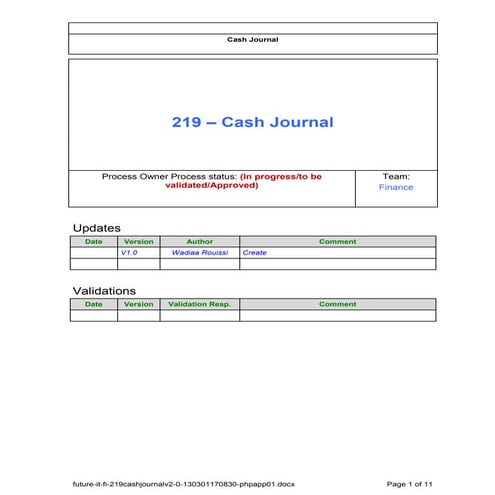 Future it-fi-219 cash journal v2.0