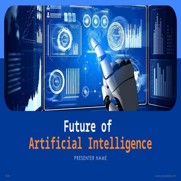 Artificial Intelligence PowerPoint Template and Google Slides | PPTX