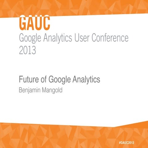 Future of Google Analytics