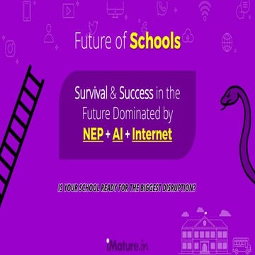 Future of Schools: Survival & Success in the Future Dominated by NEP, AI & th...