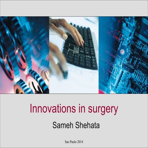 Future of-surgery , A keyhole to the future 