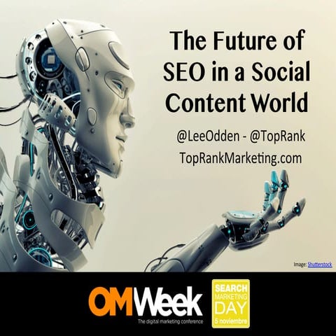 Future of SEO in a Social Content World - Madrid OMWeek