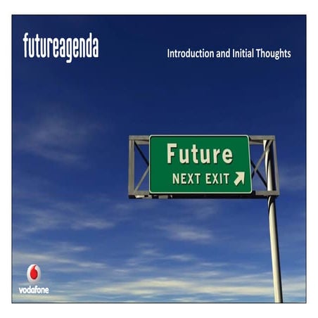 Future Agenda   Introduction And Initial Thoughts