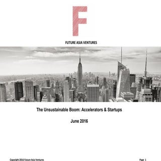 Future Asia Ventures The Unsustaina...