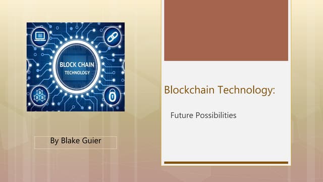 Future blockchain technology_Blake Guier