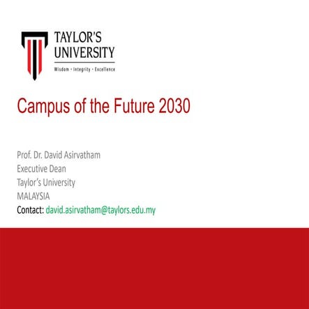 Future Campus 2030 