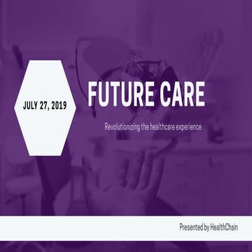 FutureCare - Hackathon Presentation | PDF