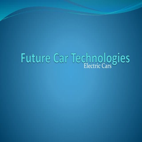 Future Car Technologies