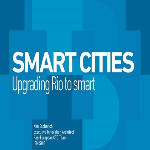 Future Cities: Upgrading Rio to Smart