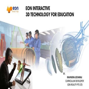 Future classroom eon interactive 3 d tech for edu 