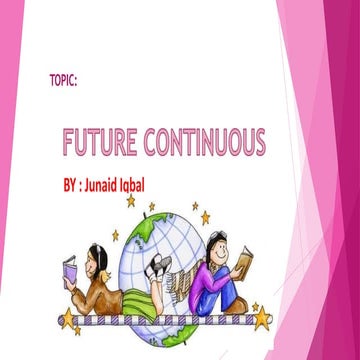 Future continuous tense/ future progressive tense