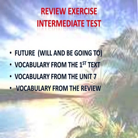 Review conditional sentences | PPTX