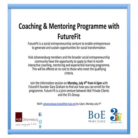 Future fit presentation | PDF
