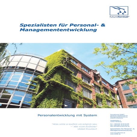 futureformat DGME® Unternehmensbroschüre 