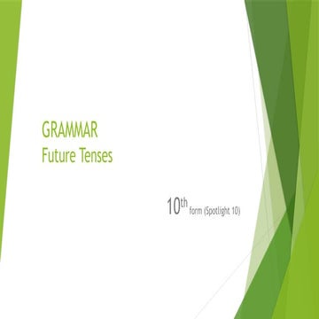 How to use the future tense in your daily actions and sentences