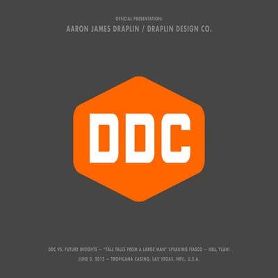 Keynote - Tall Tales from a Large Man (Aaron Draplin)