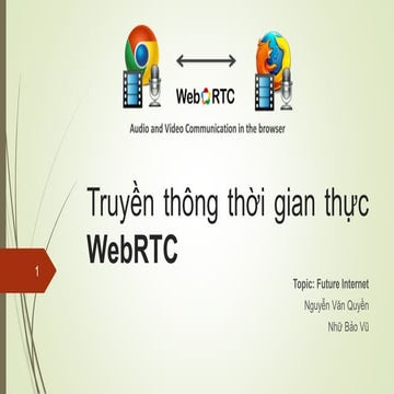 Future Internet - WebRTC
