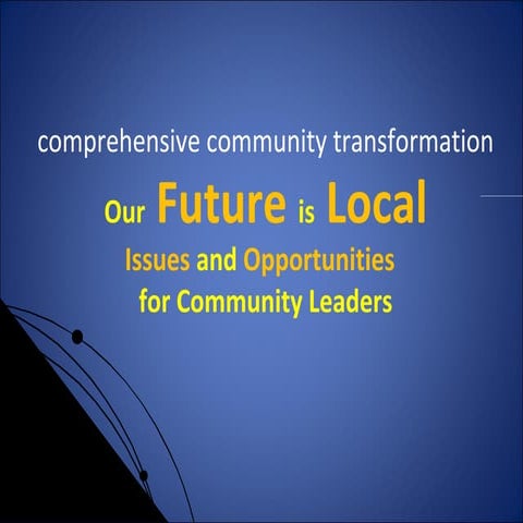 Future is local march 2013