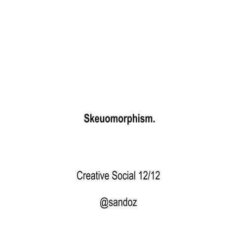 2012, The Year The Future Got Old