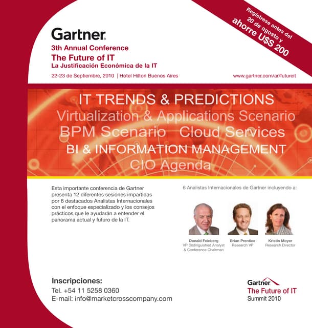 The Future of IT La Justificación E...