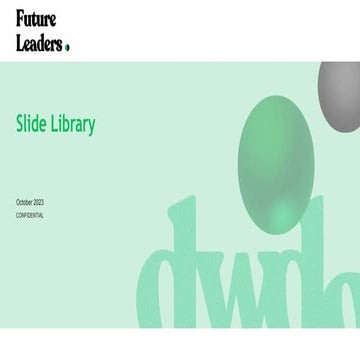 Future Leaders Program Slide Library Pptx
