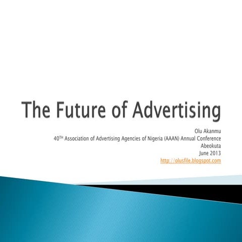 Future of advertising