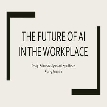 Future Of AI at Work