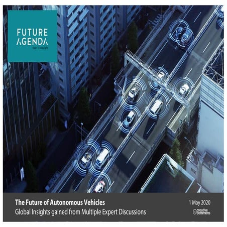 Future of autonomous vehicles   final report ppt - may 2020