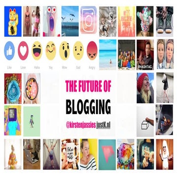 Future of blogging 2016