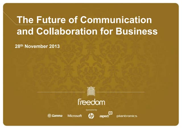 Future of Communications & Collaboration for Businesses