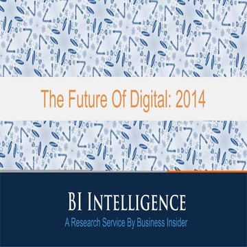Future of Digital 2014