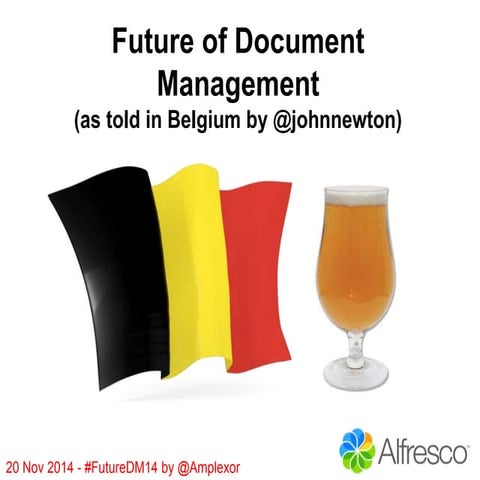Future of Document Management Day in Belgium