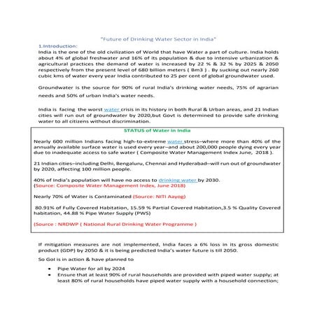 POLICY CULTURE AND MINDSET ARE SHAPING INDIA S WATER FUTURE visual data 3