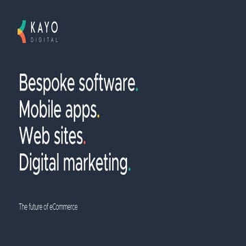 Future of eCommerce - a Kayo How event