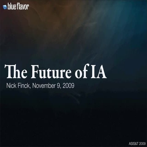The Future Of IA