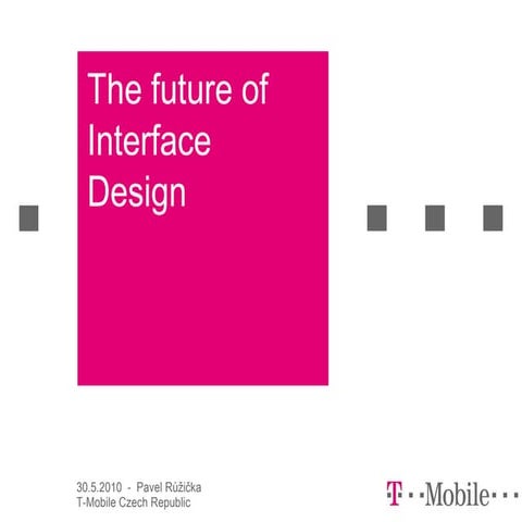 Future of interface design 2010