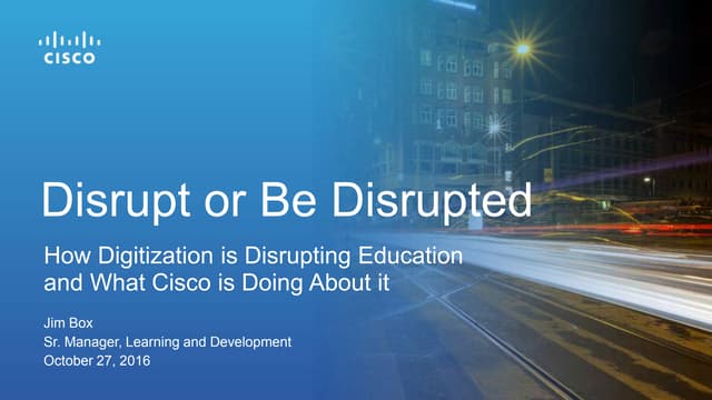 The Future of Learning  