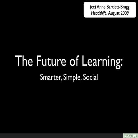 The Future Of Learning