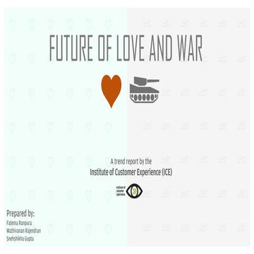 Future of Love and War