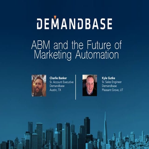 The Future of B2B Marketing Automation