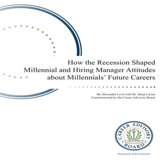 Future Of Millennial Careers
