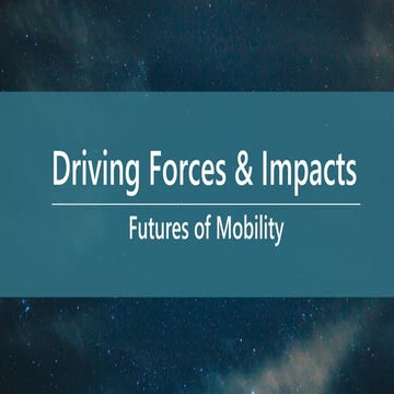 Driving Forces & Impacts - Konstantinos Manginis - Futures Space & Betahaus W...