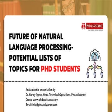 Future of Natural Language Processing - Potential Lists of Topics for ...