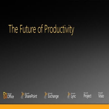 Future of productivity hau lu