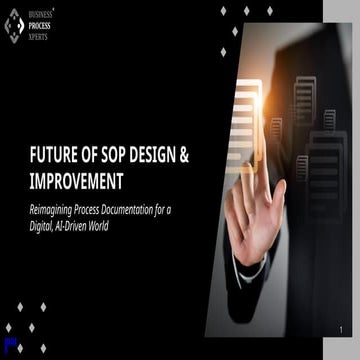 Future-Ready SOPs: Modern Approaches to Design & Optimization