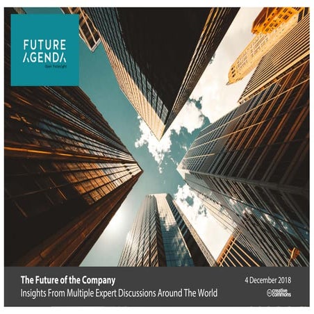 Future of the company   dec 2018