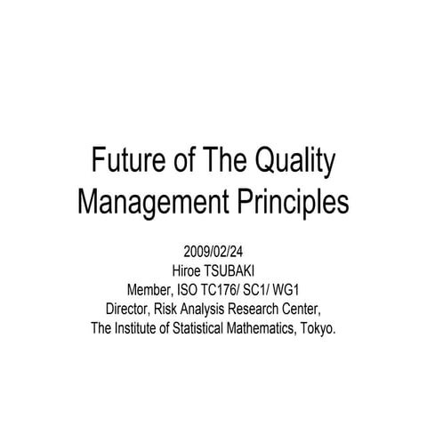 Futureofthequalitymanagementprinciples 1
