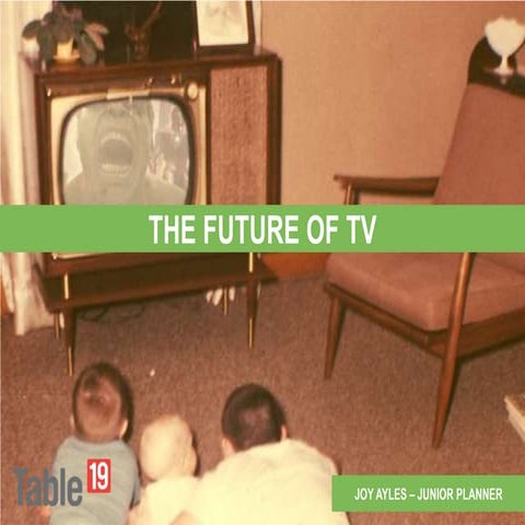 The Future of TV