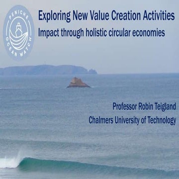 Peniche Ocean Watch - Exploring New Forms of Value Creation