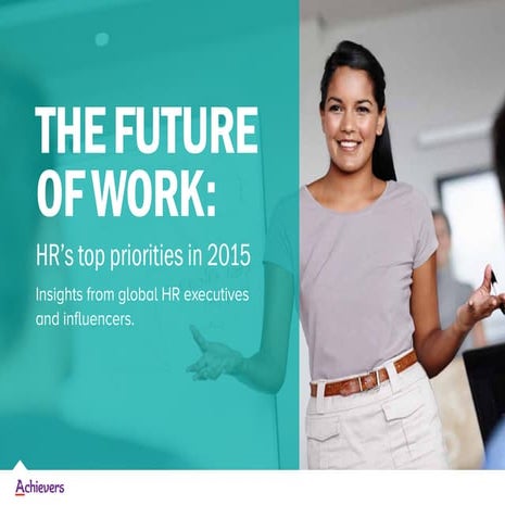 HR's Top Priorities in 2015 - Insights from global HR executives